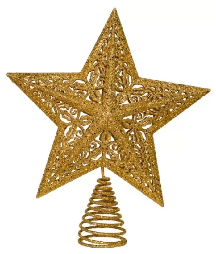 Sale Golden Star Tree Top Star & Tree Topper