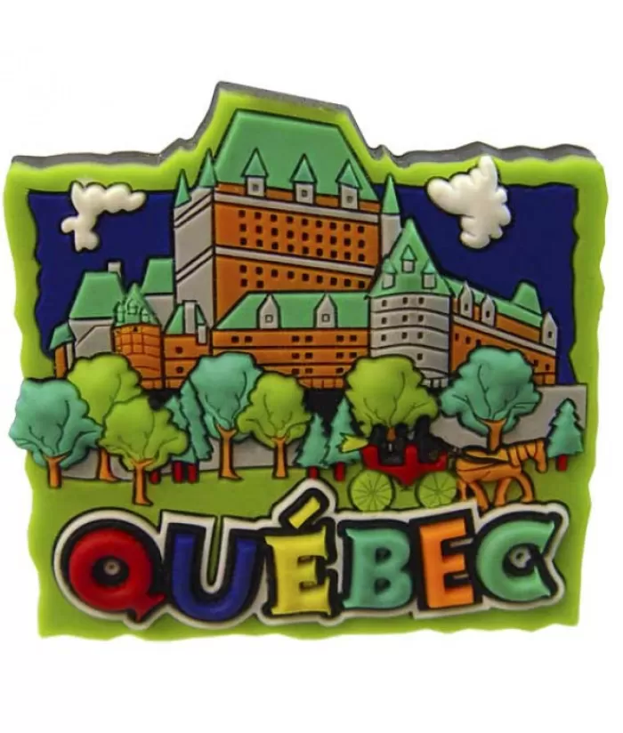 Flash Sale Green Chateau Frontenac Rubber Magnet Magnets