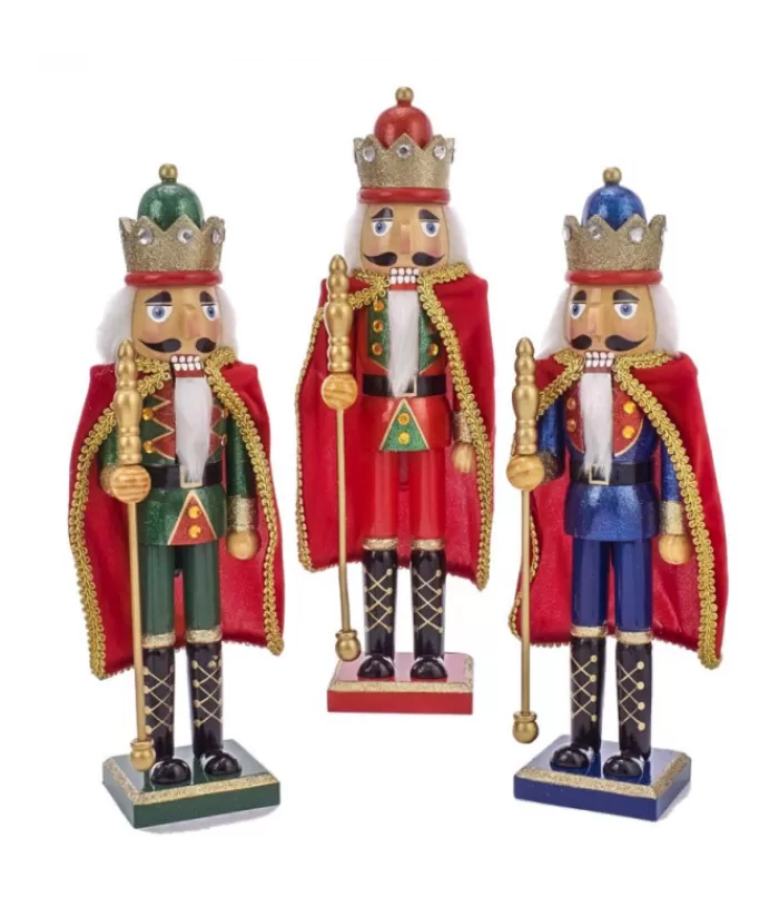 New Green Nutcracker With Red Cape 15" Tall Miscellaneous