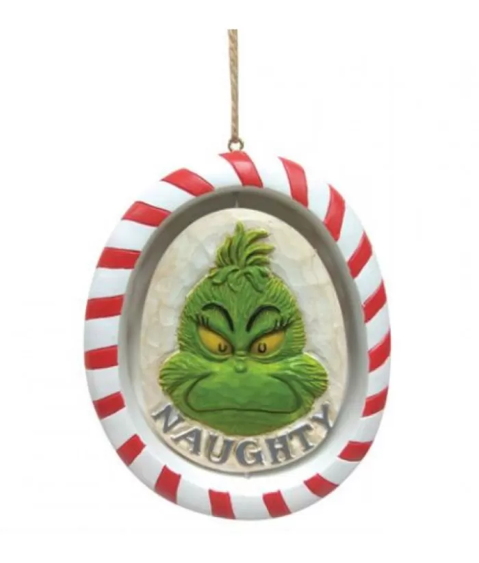 Boutique de Noël Movies And Series*Grinch Naughty Or Nice Ornament