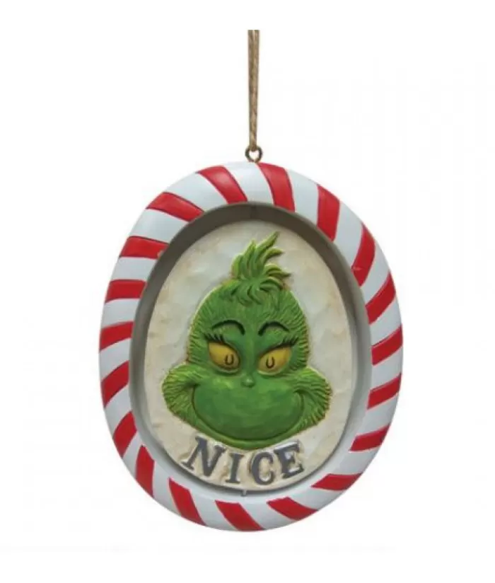 Clearance Grinch Naughty Or Nice Ornament Miscellaneous