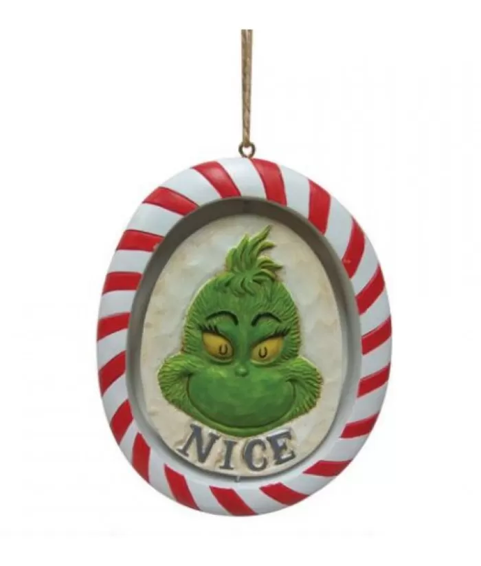 Boutique de Noël Movies And Series*Grinch Naughty Or Nice Ornament