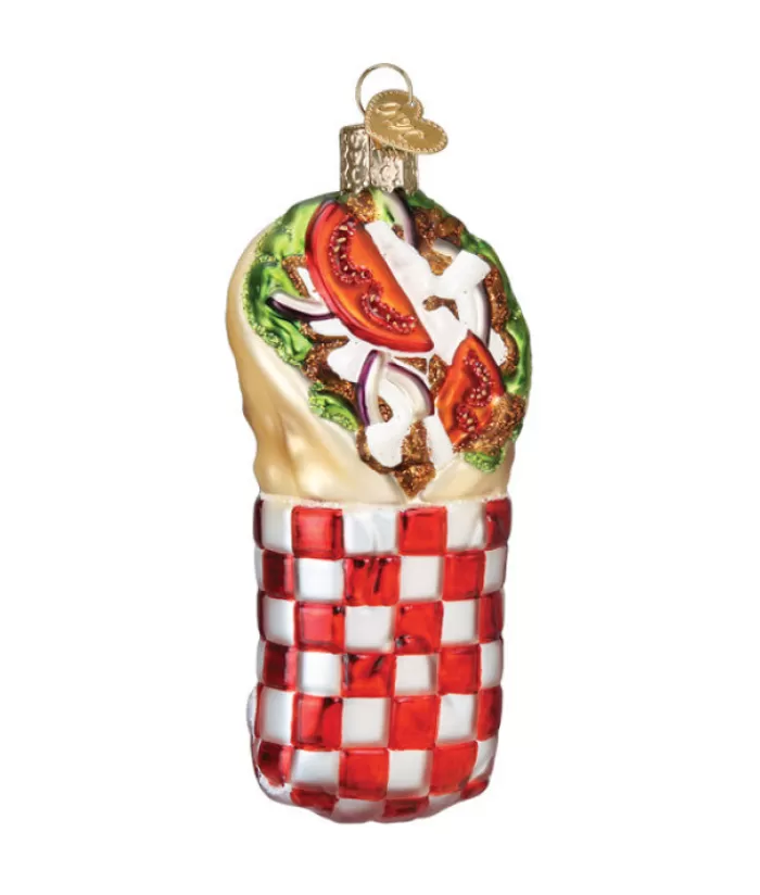 Discount Gyro Glass Ornament Foody & Drinks