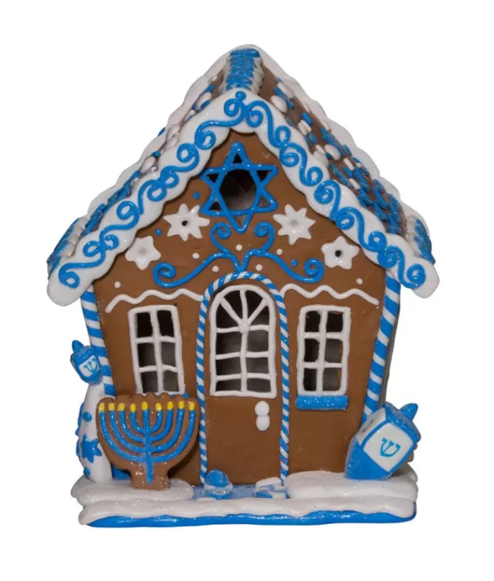 Online Home Decoration, Hanukka Home, Measures 7 Inches, Led Illumination Hanukkah