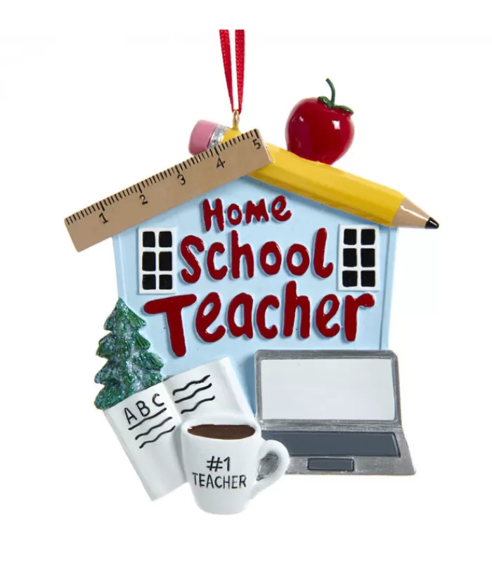 New Home School Teacher Ornament Hobbies & Professions