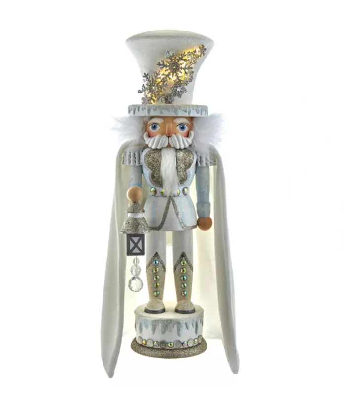 Boutique de Noël Christmas Classics*Illuminated (Led) Snowflake Nutcracker, 18" Tall