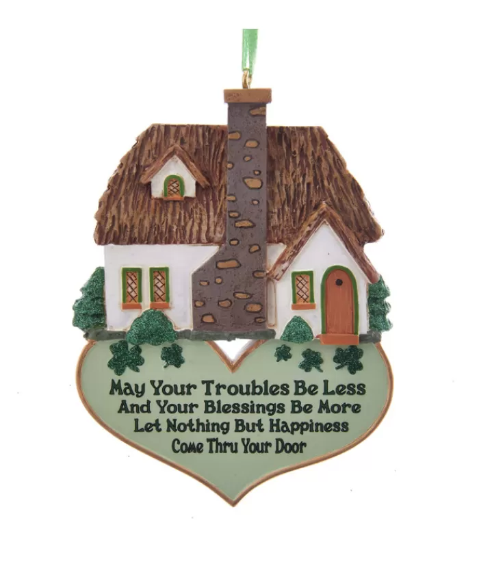 Hot Irish Blessing House Ornament Family & Friends