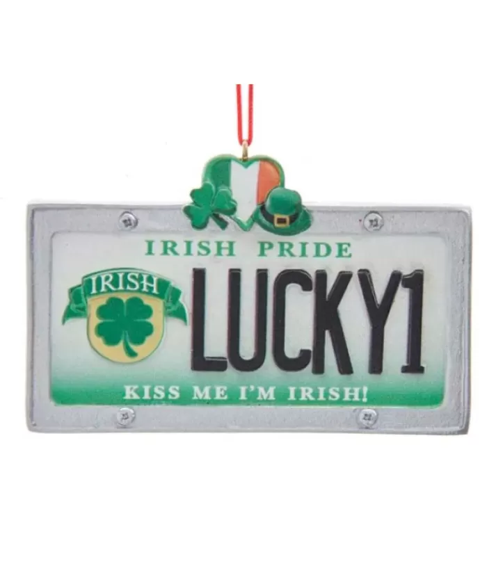 Outlet Irish Pride, License Plate Ornament Irish