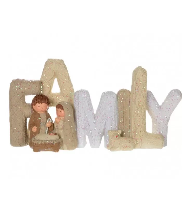 Store Knit Style Family Nativity Figure Miscellaneous