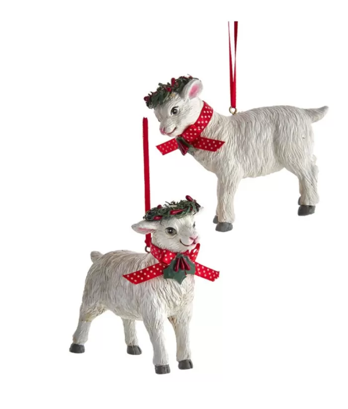 Boutique de Noël Farm House & Western*Lamb Ornament