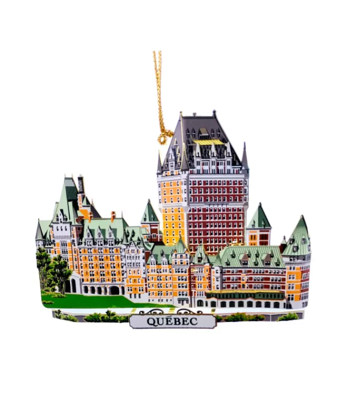 Best Laser Gold Plated Chateau Frontenac Ornament Our Custom Made Souvenirs