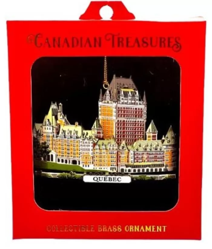 Best Laser Gold Plated Chateau Frontenac Ornament Our Custom Made Souvenirs