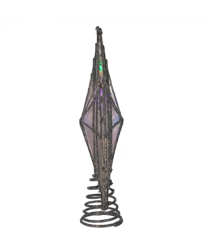 Clearance Led Color-Changing 5-Points Star Treetop Star & Tree Topper
