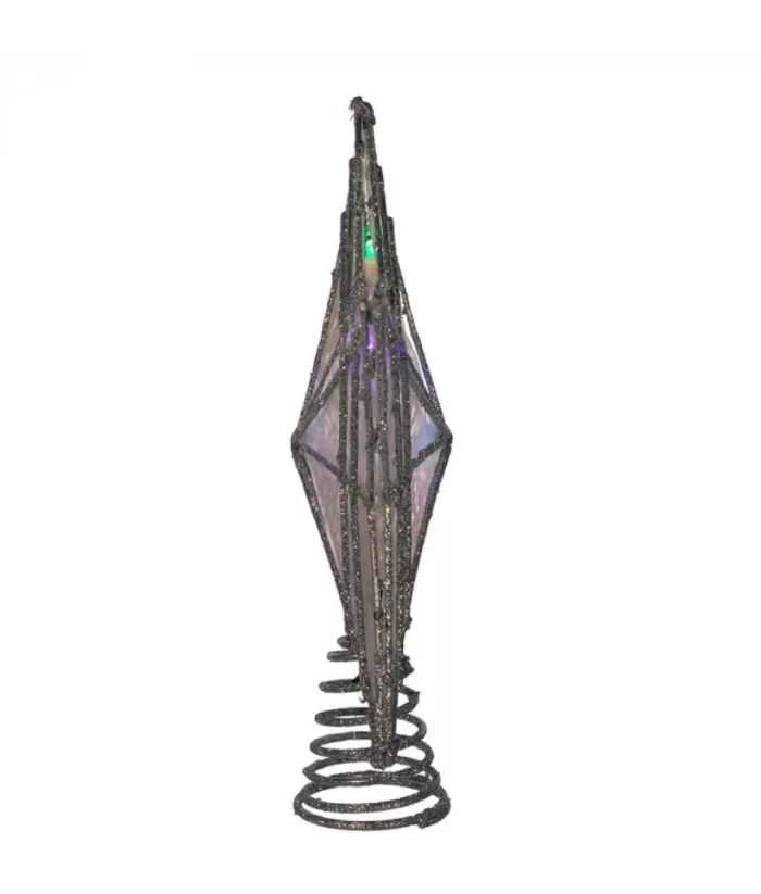 Boutique de Noël Stars & Tree Toppers*Led Color-Changing 5-Points Star Treetop