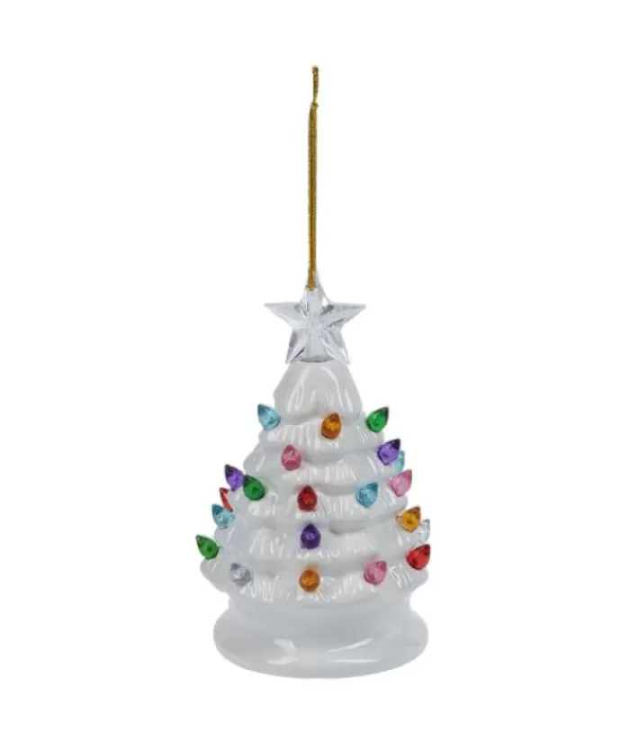 Fashion Led White Tree Ceramic Ornament Miscellaneous