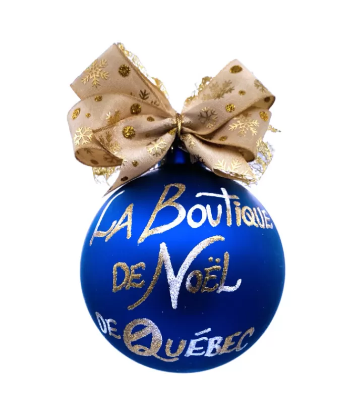 Store Limited Edition "La Boutique De Noel De Quebec" Glass Ornament Souvenirs Ornaments