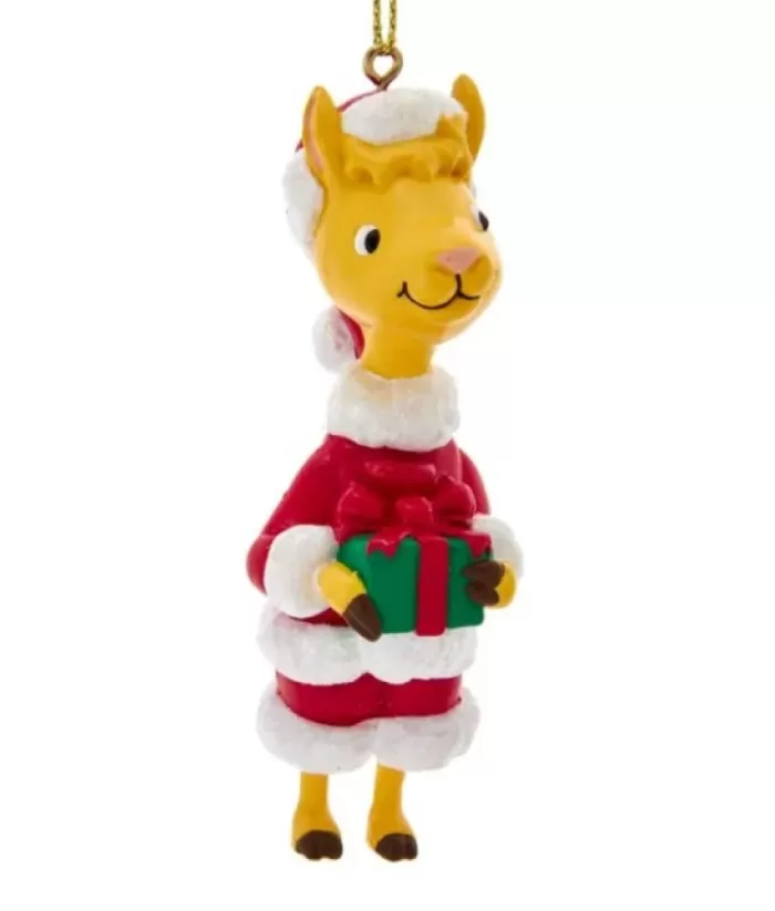 Boutique de Noël Santa'S Workshop*Llama Llama Santa Ornament