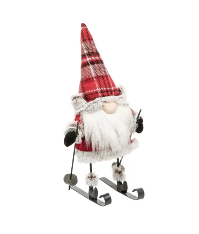 Boutique de Noël Miscellaneous*Lumberjack Gnome On Skis, Bouncing