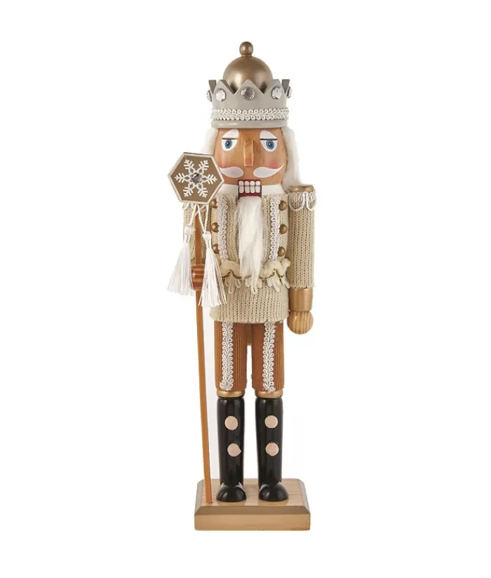 Online Macrame Nutcracker, 15" Tall Miscellaneous