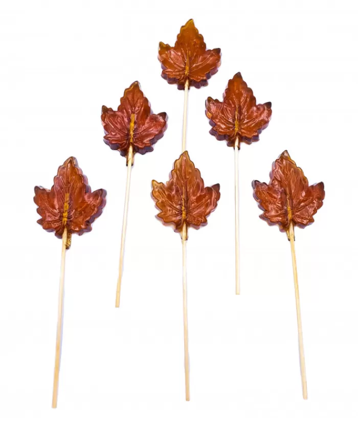 Discount Maple Leaf Lollypops (6 Pieces) Miscellaneous