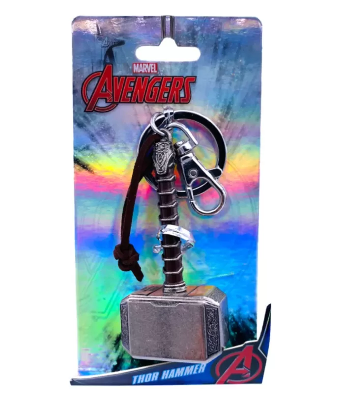 Boutique de Noël Marvel*Marvel Comics Superheroes, Collectible Keyring, Thor'S Hammer