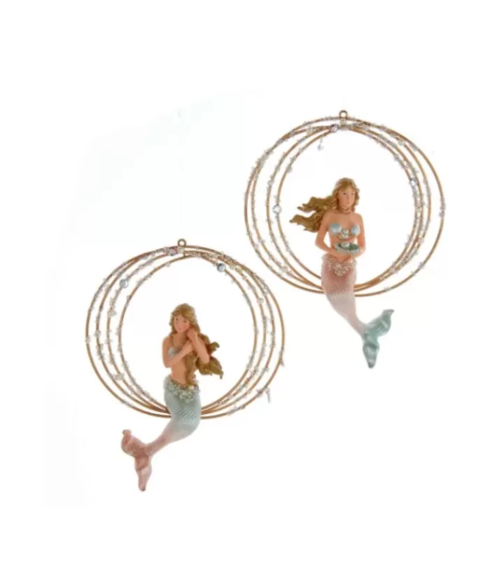 Flash Sale Mermaid In Ring Ornament Ocean