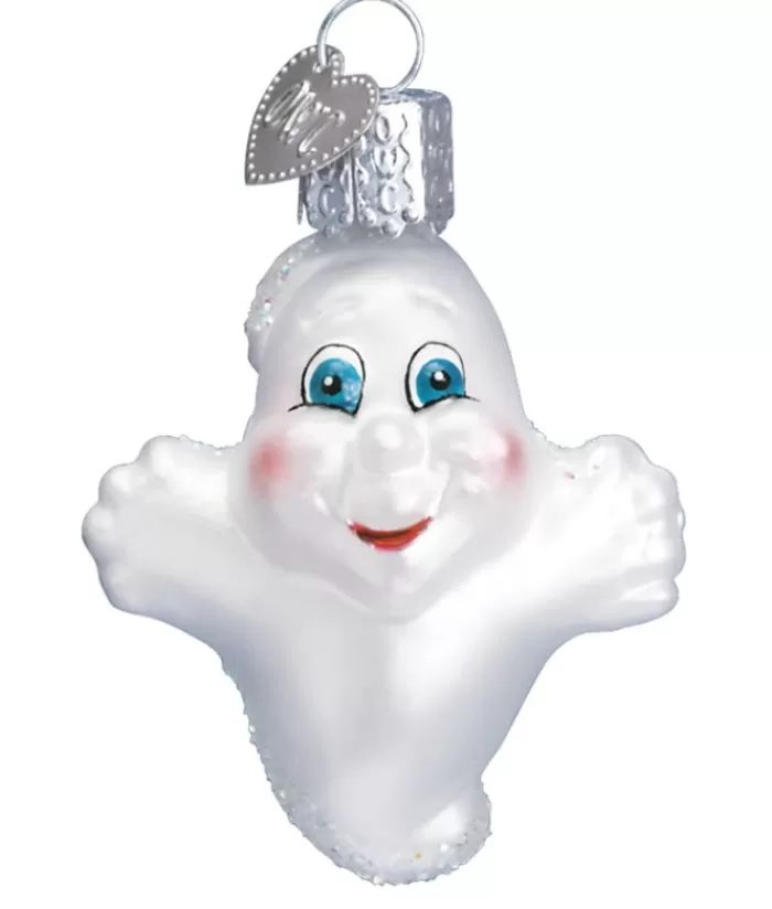 Online Miniature Ghost Glass Ornament Miscellaneous