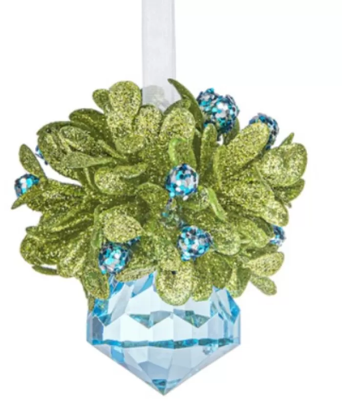 Boutique de Noël Winter Wonderland*Mistletoe Jewel Ornament