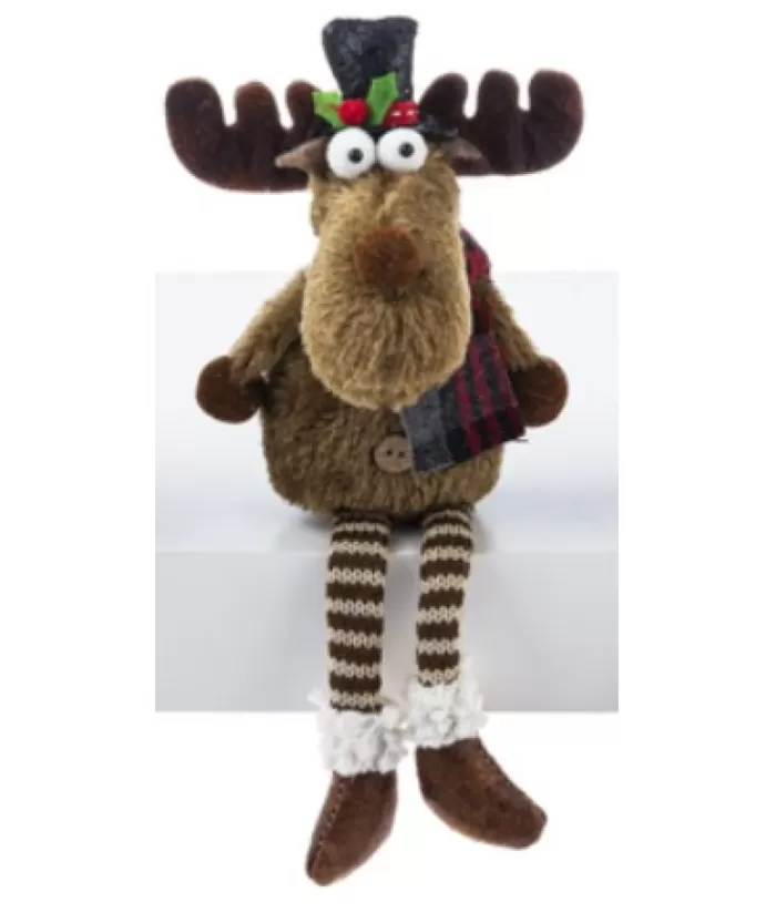 Cheap Moose,Striped Scarf Folk Plush