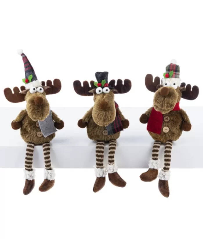 Cheap Moose,Striped Scarf Folk Plush