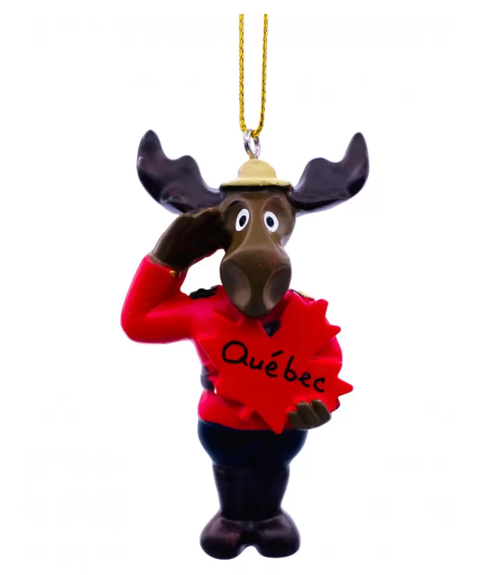 Discount Mountie Moose Saluting Ornament Hobbies & Professions