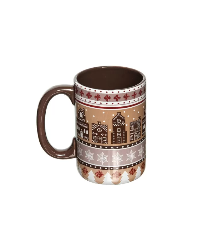 Cheap Mug, Ceramic, Nordi Gingerbread Design Christmas Dishes