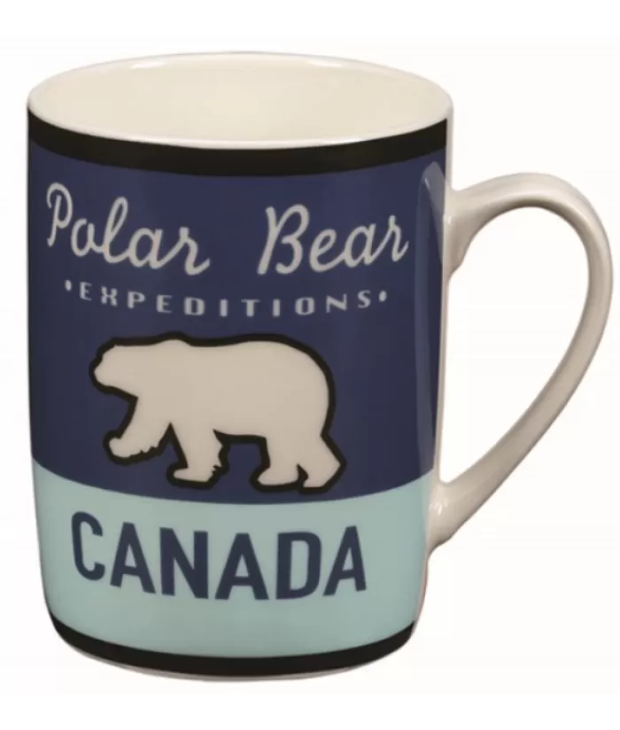 Best Mug, Polar Bear, Souvenir Of Canada Tableware Souvenirs