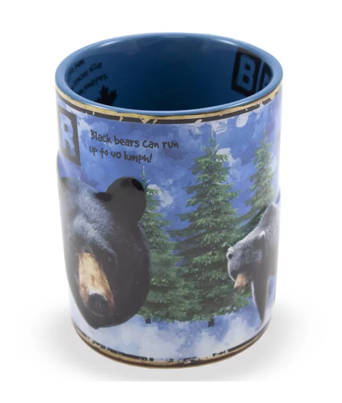 New Mug, Souvenir Of Canada, Black Bear Facts Tableware Souvenirs