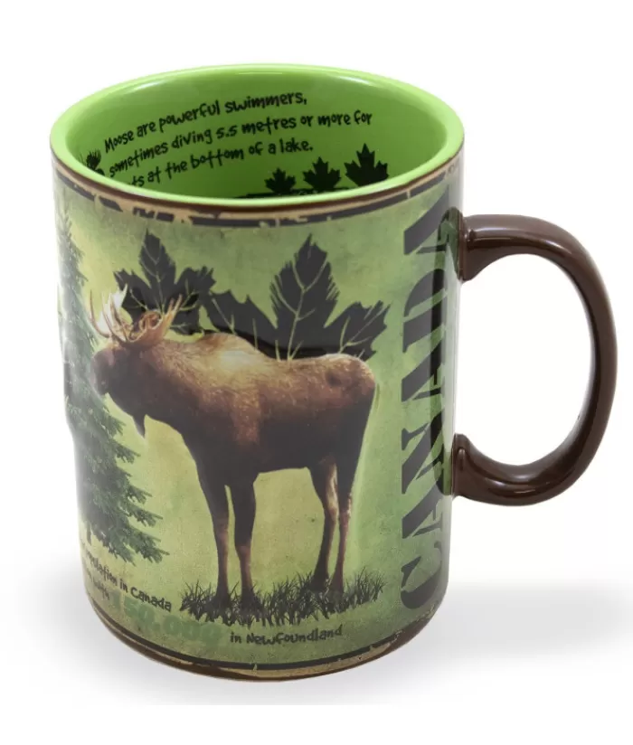 Best Sale Mug, Souvenir Of Canada, Moose Facts Mug Clothing