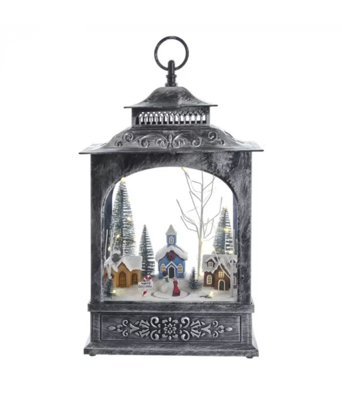 Boutique de Noël Usb & Led*Musical Christmas Village Lantern