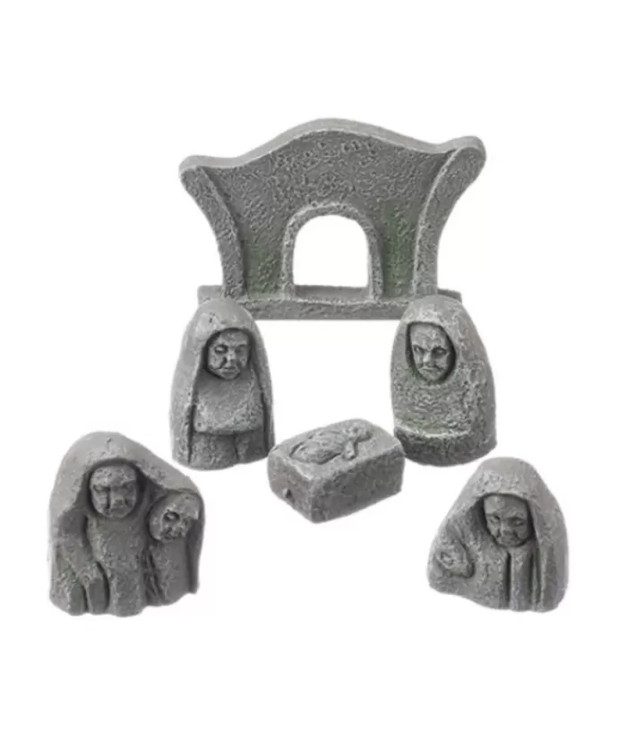 Outlet Nativity Scene, Celtic Style And Presentation Box, 6 Pieces Miscellaneous