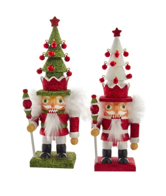 Boutique de Noël Ballet & Nutcrackers*Nutcracker With Tree Hat And Green Base