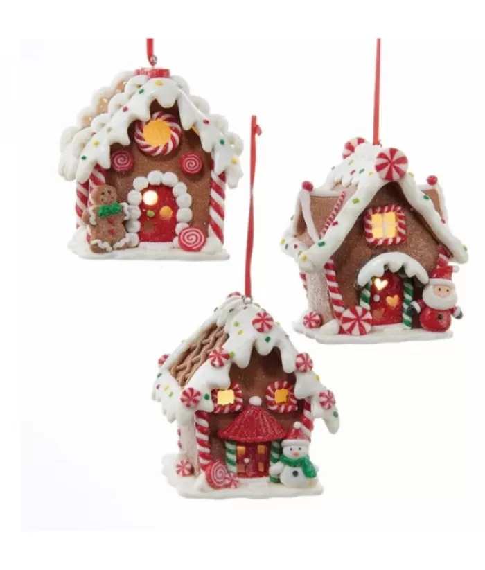 Boutique de Noël Ginger Bread & Candy Shoppe*O-Gingerhouse Led Gingerman