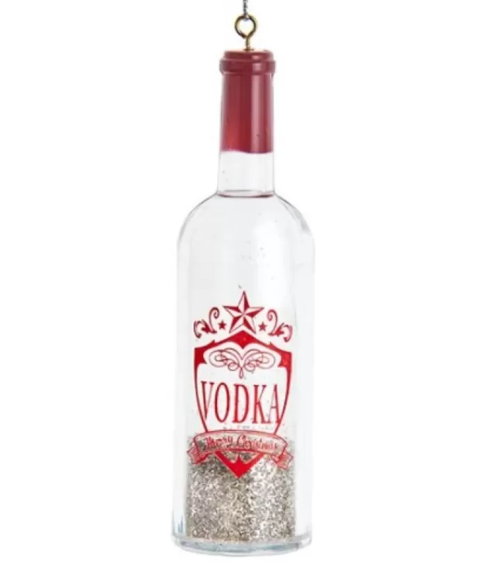 Boutique de Noël Mom'S Kitchen & Bakery*Old Style Eastern Europe Vodka Bottle, Ornament