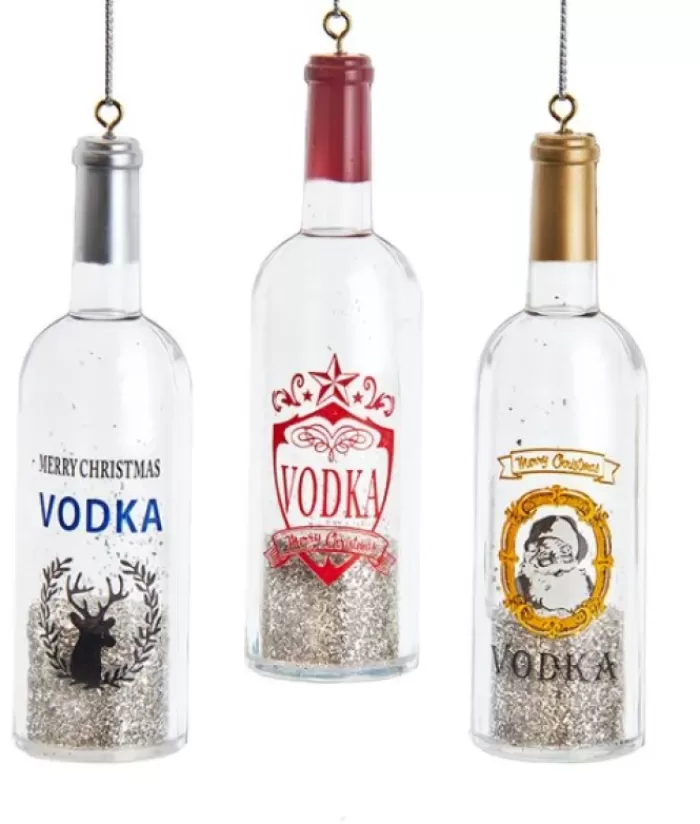 Clearance Old Style Eastern Europe Vodka Bottle, Ornament Beer & Wine