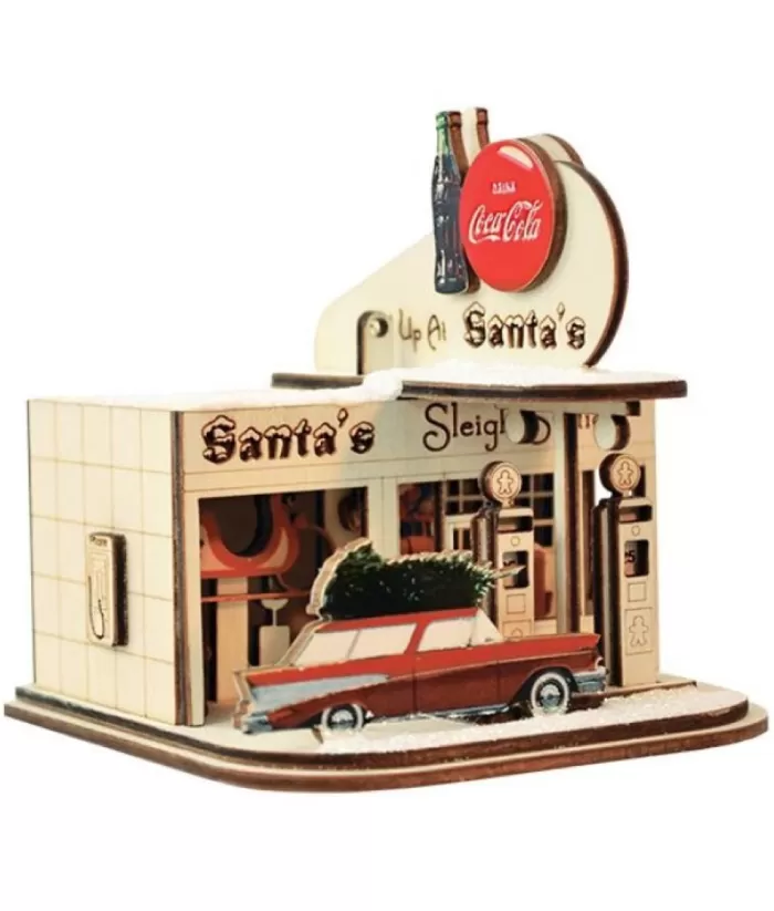 Boutique de Noël Coca-Cola*Old Style Gas Station