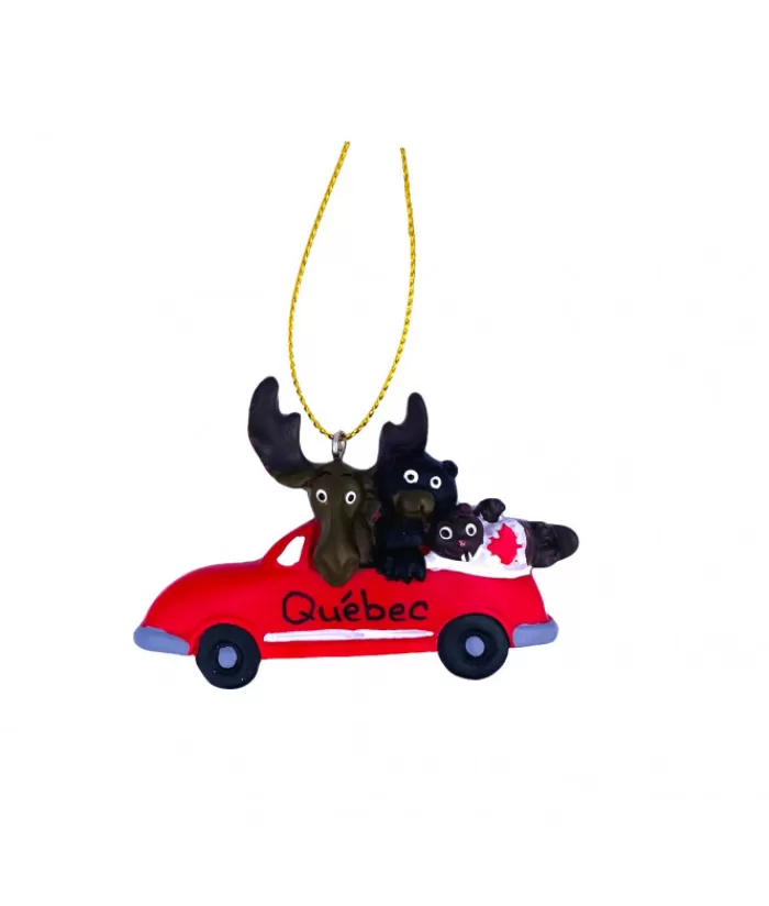 New Ornament, Canadian Wildlife Traveling In Car Animals