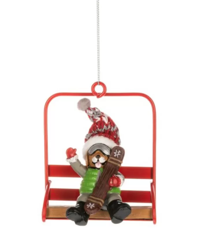 Best Sale Ornament, Dog On The Ski Chairlift Dogs