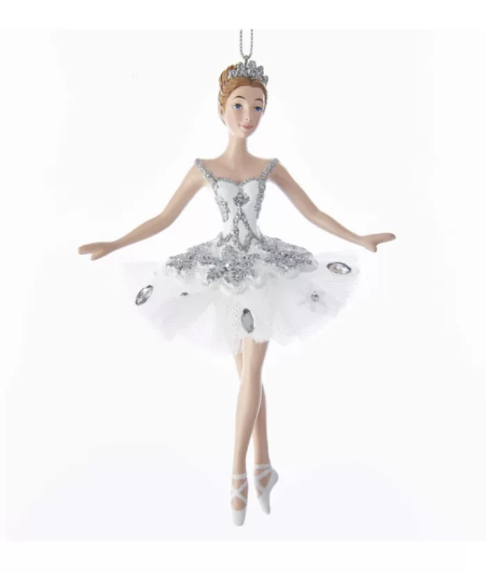 Fashion Ornament, Elegant Ballerina In Sparkling Tutu Seasons Of Elegance