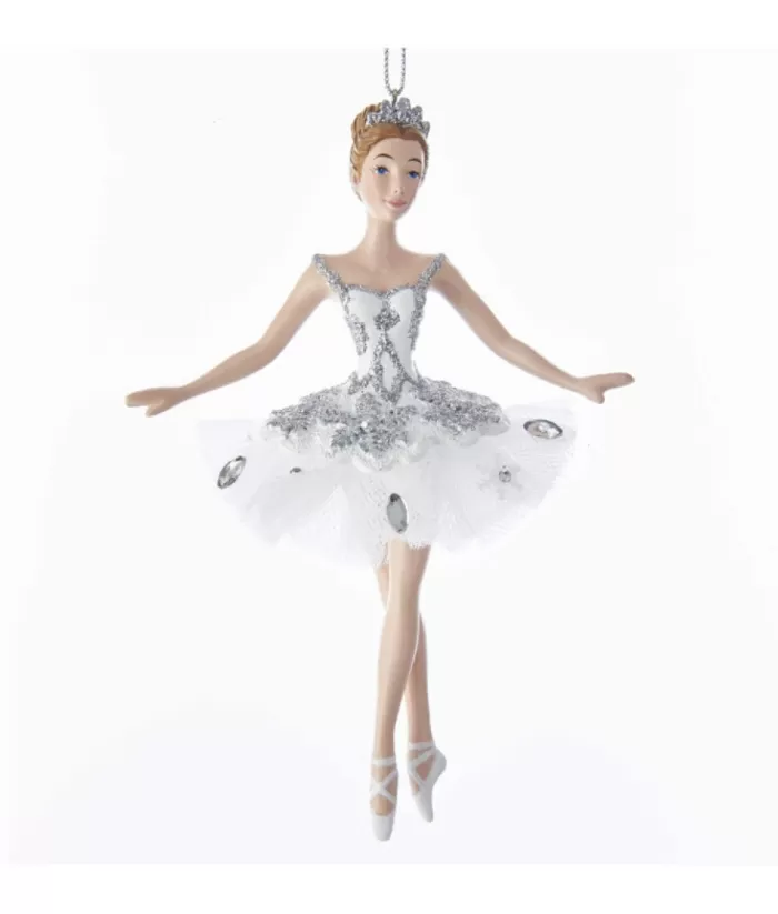 Boutique de Noël Winter Wonderland*Ornament, Elegant Ballerina In Sparkling Tutu