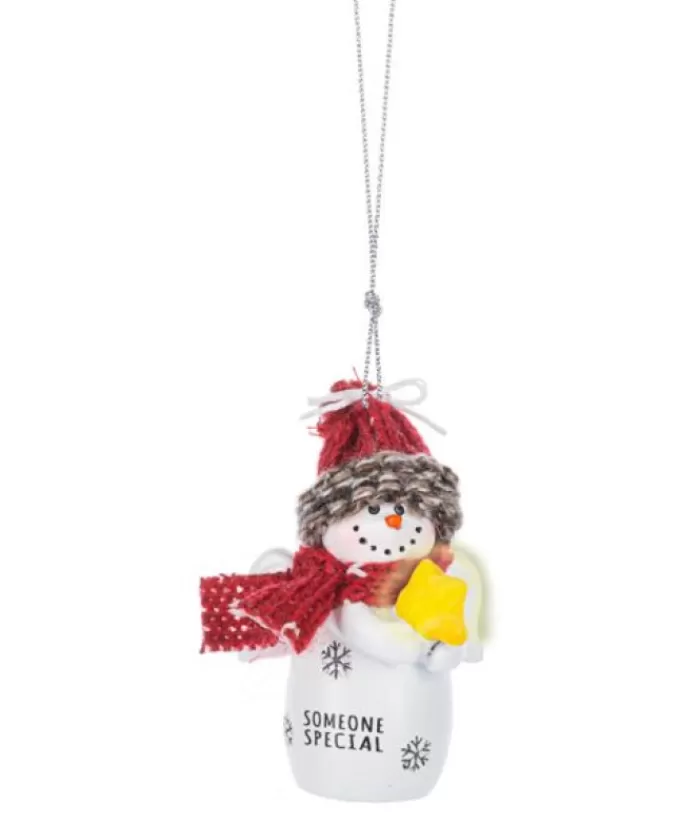 Cheap Ornament, Festive Snowman With Message "Someone Special" Snowmen