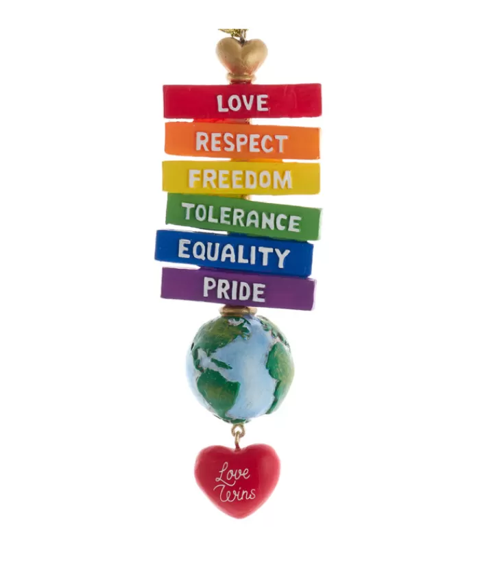 Best Sale Ornament, Gay Pride Message Sign Pride