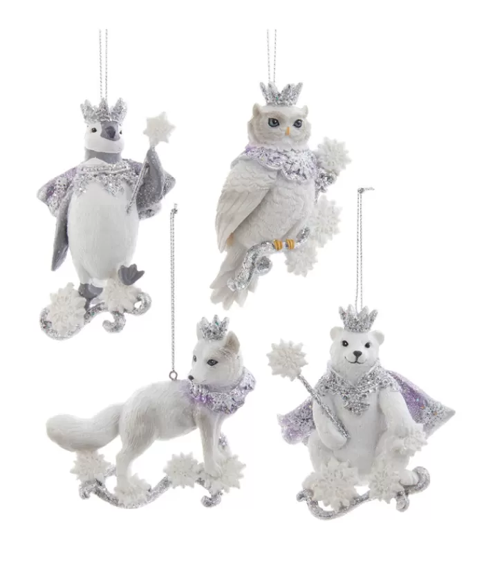 New Ornament, Glittering Royal Owl Animals