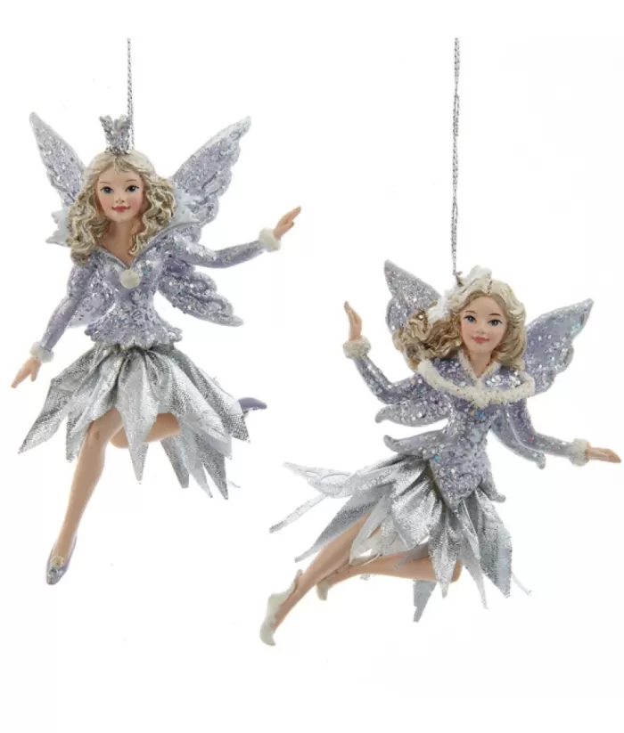 Boutique de Noël Winter Wonderland*Ornament, Icy Periwinkle Fairy